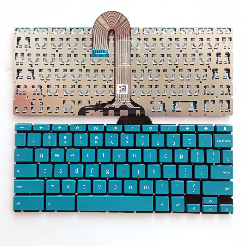 US Layout แป้นพิมพ์แล็ปท็อปสําหรับ HP Chromebook 11 G9 EE 11 G8 EE ไม่มีจุดไม่มีเรืองแสงสีฟ้า