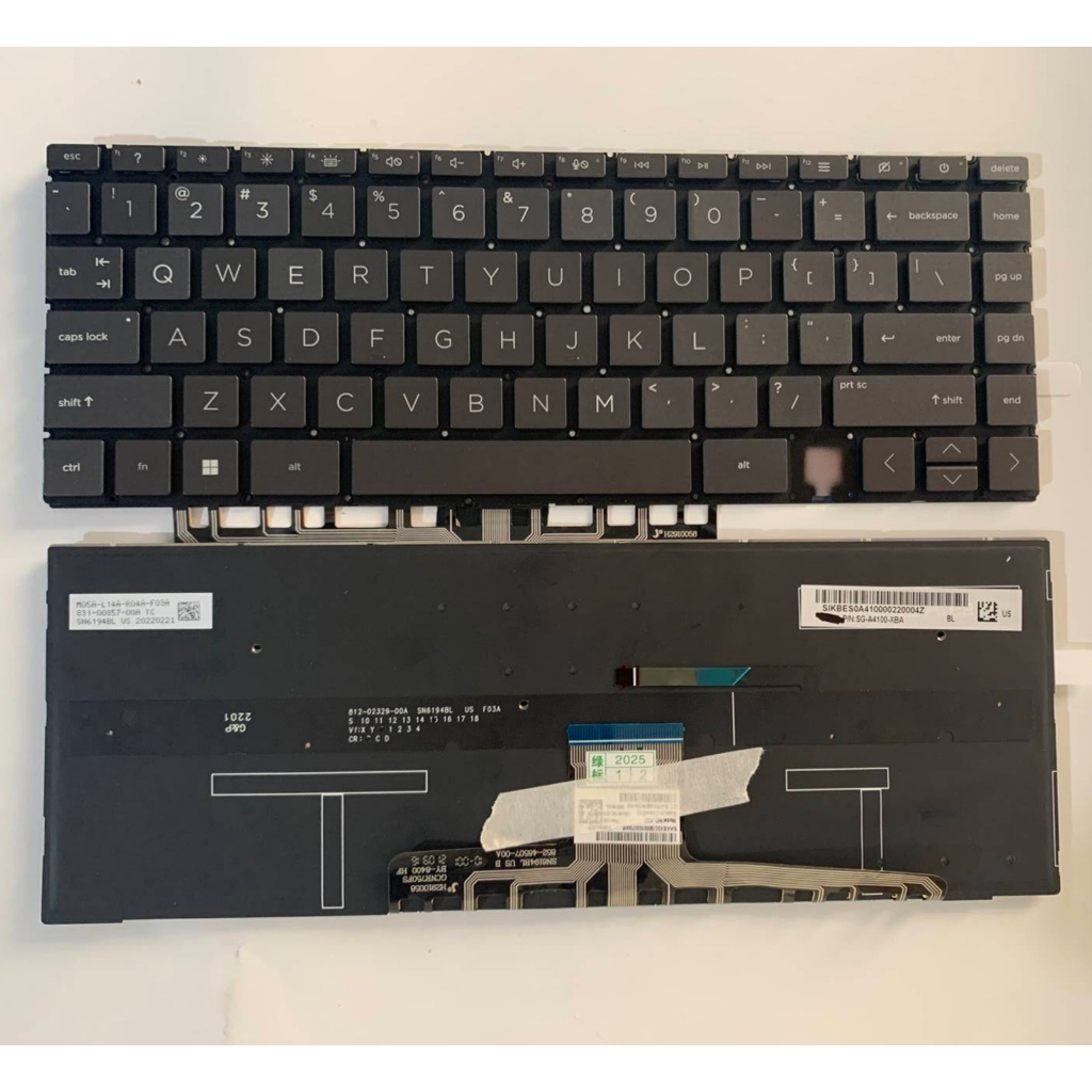 US Layout แป้นพิมพ์แล็ปท็อปสําหรับ HP Spectre x360 14-EA0000 14-EA0023DX 14-EA0047NR 14-ea1000 14-ea