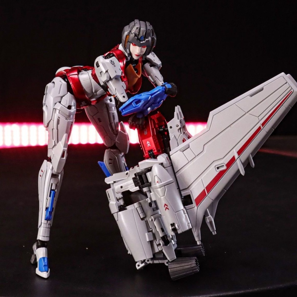 CS Mechanical Girl สาวสวย CS-03 Star Queen Red Spider CS-01 Bumblebee Machine Girl Deformation Mecha