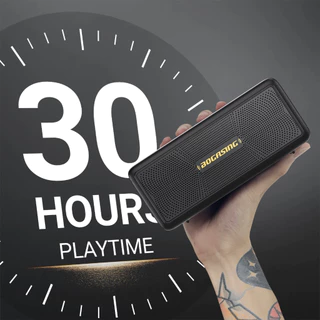 BOGASING M5 ลำโพงบลูทูธ, 40W Portable Outdoor Speaker, เสียงเซอร์ราวด์ 360°, Bluetooth 5.3, กันน้ำ IPX7