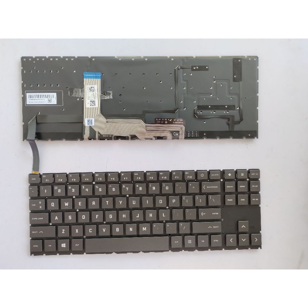 US Layout แป้นพิมพ์แล็ปท็อปสําหรับ HP Omen 15-ek0000 15-ek1000 15t-ek000 15-ek0023dx 15-ek0026nr ไม่