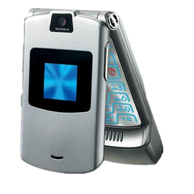 V3i v3c GSM2G โทรศัพท์ที่ไม่ใช่สมาร์ทโฟนพลิกโทรศัพท์มือถือผู้สูงอายุโทรศัพท์ผู้สูงอายุการค้าต่างประเ