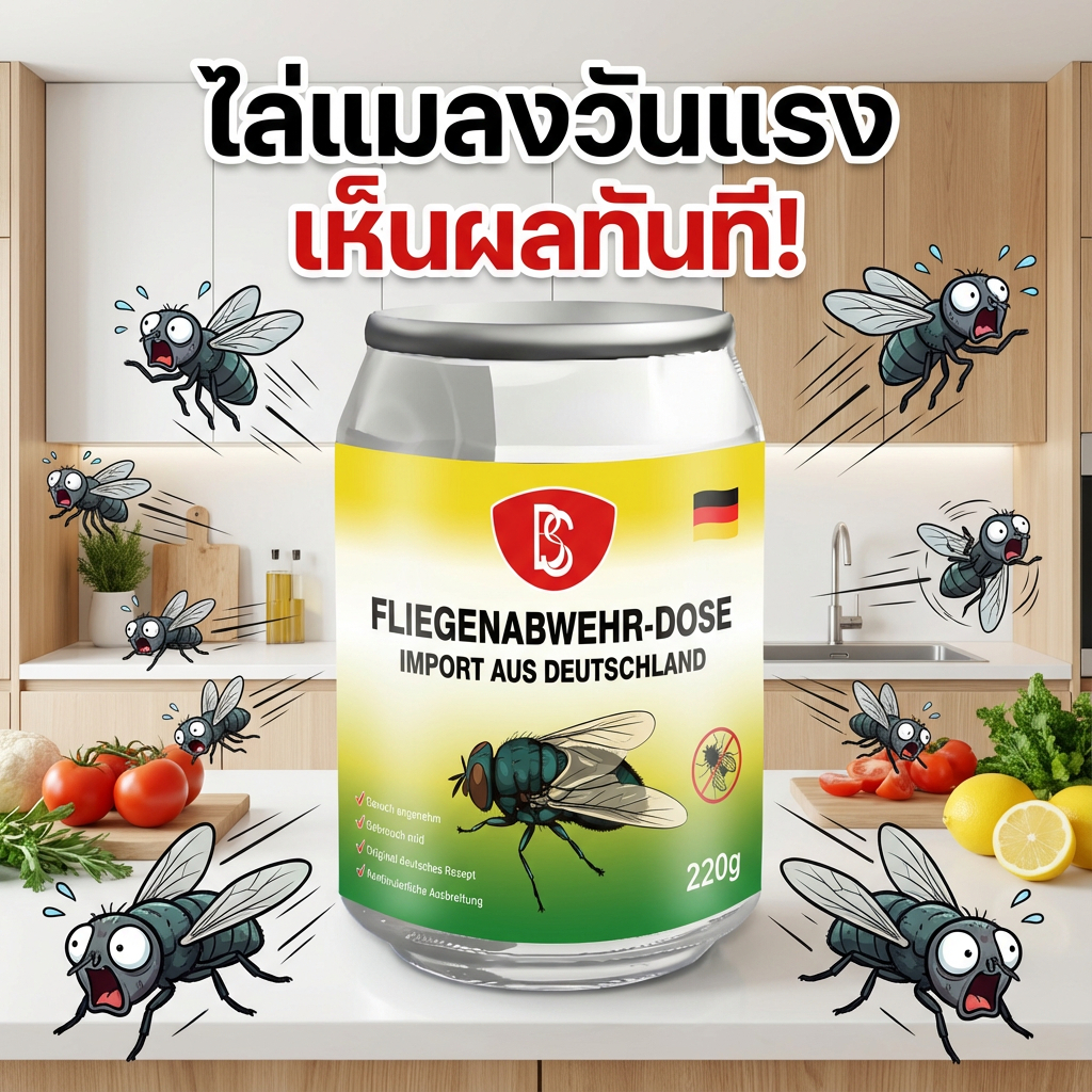 แมลงวันเห็นแล้วหนี! เจลไล่แมลงวันและแมลงหวี่ เติมน้ำแล้วใช้งานได้ ปลอดภัย ไม่มีสารพิษ