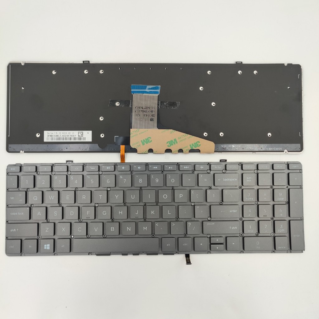US Layout แป้นพิมพ์แล็ปท็อปสําหรับ HP Spectre X360 15-CH 15-CH000 15-CH010CA 15-CH075NR ไม่มีจุดพร้อ