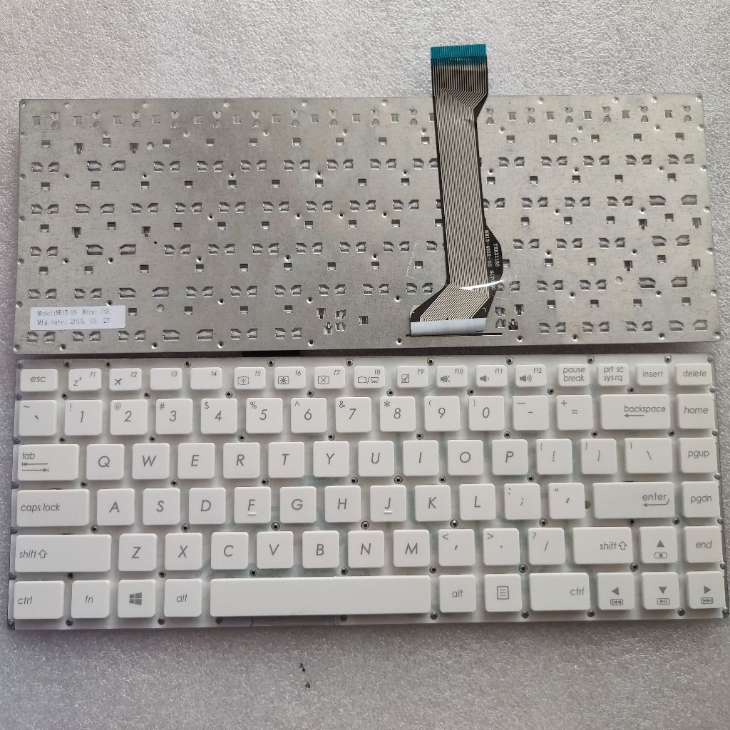 US Layout แป้นพิมพ์แล็ปท็อปสําหรับ Asus EEE PC 1225C 1225B 1215B 1215T 1215N UL20 1201HA U24E ไม่มีจ