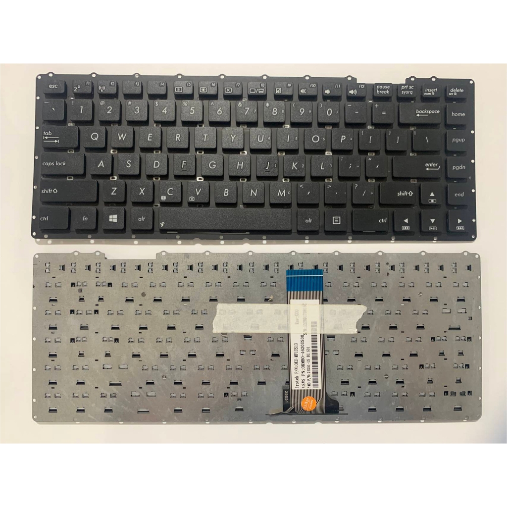 US Layout แป้นพิมพ์แล็ปท็อปสําหรับ ASUS D451 X401A S401A A450 D450M F450 X451 X453 X453M ไม่มีจุดไม่