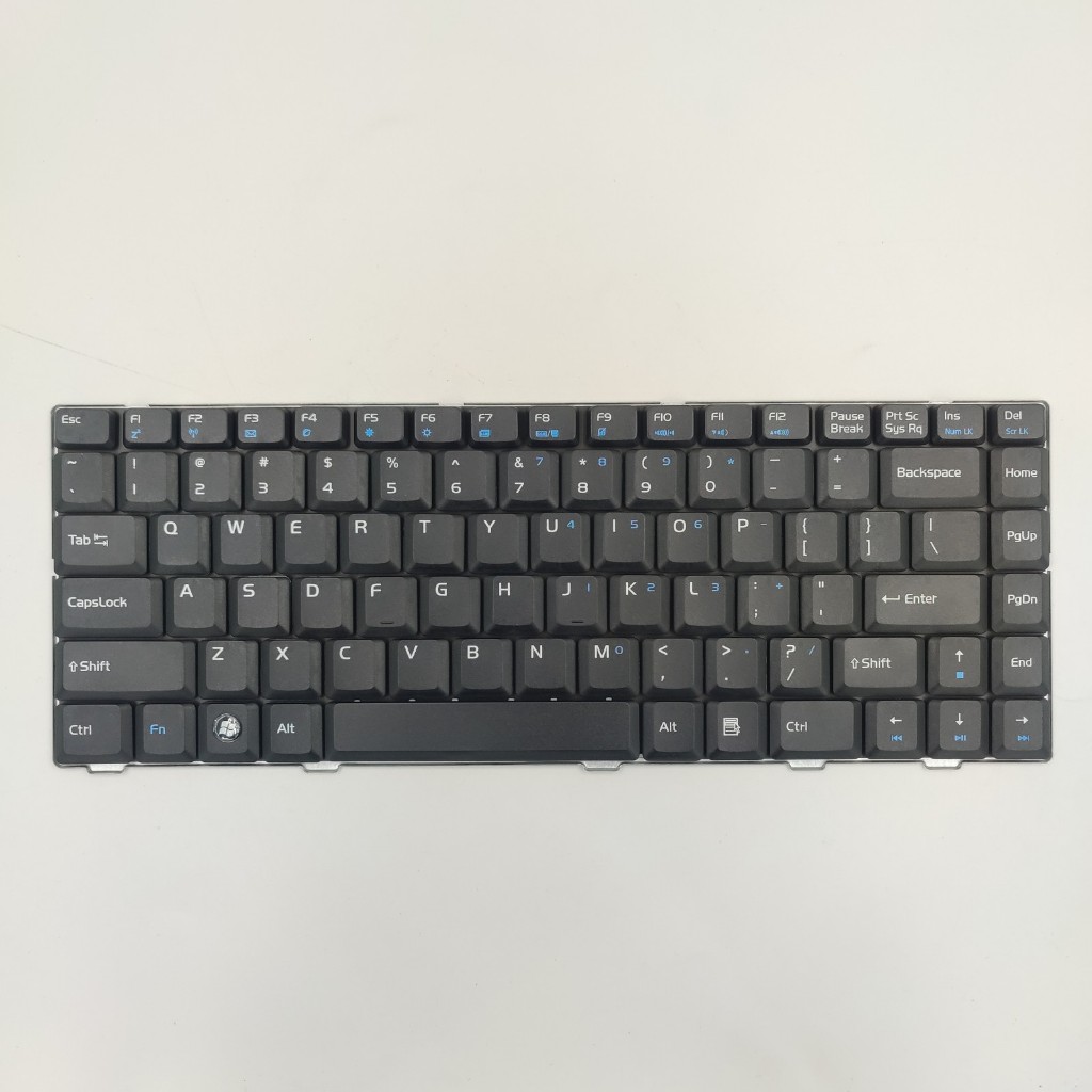 US Layout แป้นพิมพ์แล็ปท็อปสําหรับ ASUS F80 F80S F80CR F80Q F80L F81 F81S ไม่มีจุดไม่มี backlit สีดํ