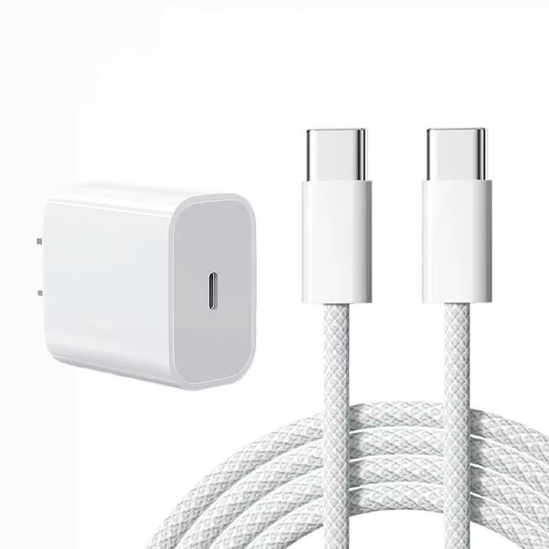 60W Fast Charger USB C ถึง USB C สาย PD Type C Charger สําหรับ iphone15 16 17 ชาร์จสายไฟ 15 pro max อะแดปเตอร์