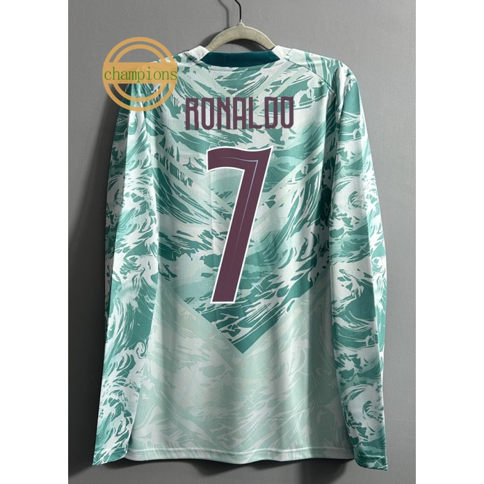 [เวอร์ชั่นแฟนๆ]2025/26 Portugal_National Football home Shirts Men Kits away Football Kits แขนยาว