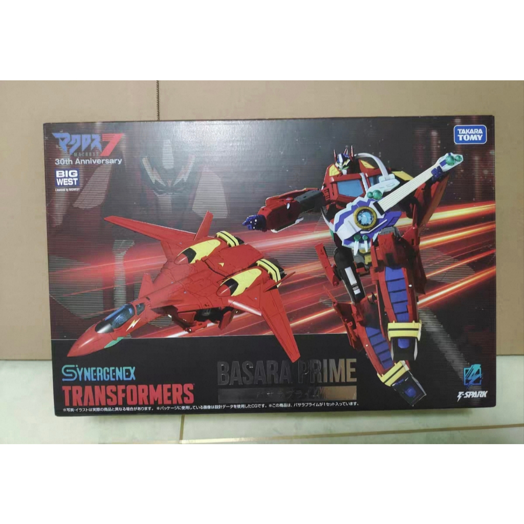 Takara T-Spark Synergenex Transformers x Macross 7 Basara Prime Action Figure