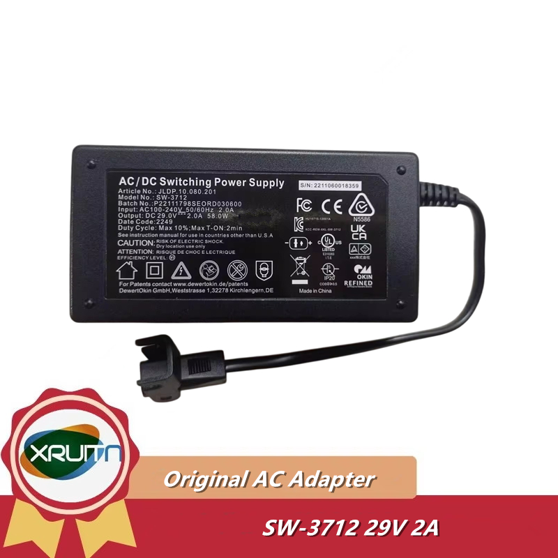 SW-3712 29V 2A AC DC Switching Power Supply อะแดปเตอร์ AC สําหรับเก้าอี้ยก Power Recliner แหล่งจ่ายไ