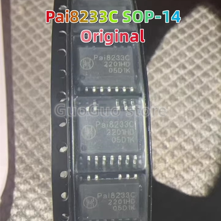 2pcs Original Pai8233C SOP-14 Pai8233C-WR SOP14 SMD Gate Driver ชิป IC ใหม่ของแท้
