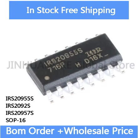 5PCS IRS2092S SOP-16 IRS20955S IRS20957S ในสต็อกขายส่ง