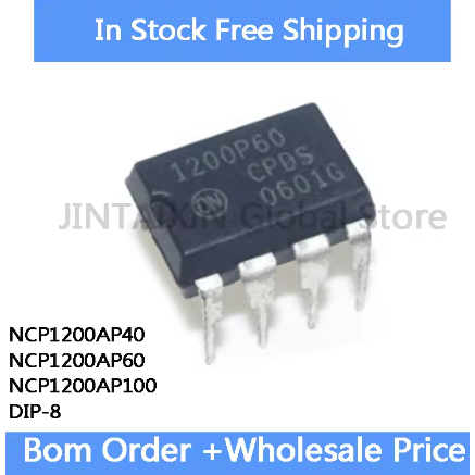 5PCS 1200P100 1200AP40 1200P60 NCP1200AP100 NCP1200AP60 1200P40 NCP1200AP40 ชิป IC ในสต็อกขายส่ง