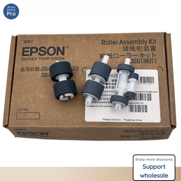 ต้นฉบับสําหรับ EPSON DS510 520 560 DS410 Pickup Roller Scanner Feed Roller