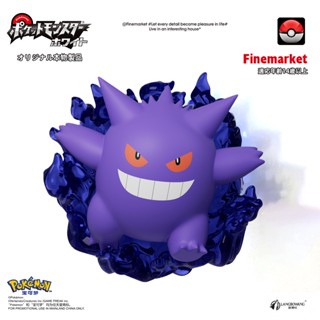 ของแท้  Pokemon สามมิติแม่เหล็กตู้เย็นสติกเกอร์ Pikachu Geng…