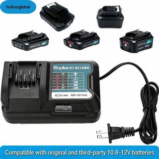 เหมาะสําหรับ Makita Makita 12v แบตเตอรี่ลิเธียม BL1021B bl1041B สว่านมือ DC10WD Charger
