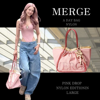 【พร้อมส่ง】🇹🇭 กระเป๋าไนลอน MERGE A DAY ของแท้ 100% กระเป๋าถือ/กระเป๋าสะพายไหล่ กันน้ำ มีทุกขนาด (มินิ/กลาง/ใหญ่/ใหญ่พิเศษ) สินค้าพร้อมส่งจากประเทศไทย จัดส่งด่วน 💯👜