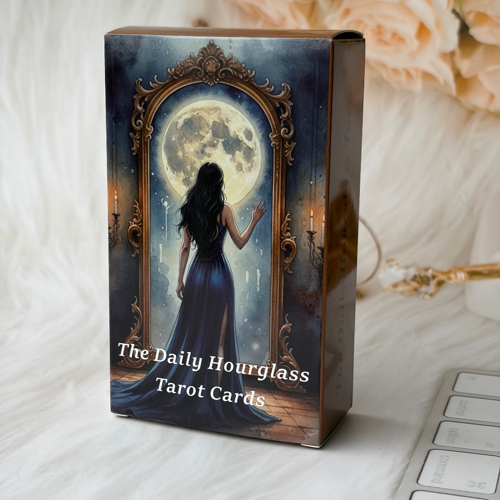 78 ใบไพ่ทาโรต์สําหรับนําทางชีวิต & เวลา (70120 มม.) รวมคู่มือ PDF ธีม: ทํางาน, ความรัก, ความมั่งคั่ง และชีวิตทํานาย; ยังเหมาะสําหรับ Rune-Based เกมกระดาน