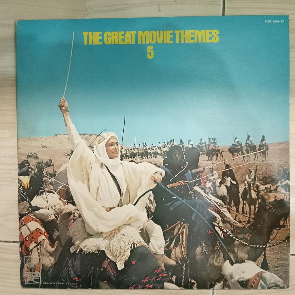 ต่างๆ – ธีมภาพยนตร์ที่ยอดเยี่ยม 5 ลอเรนซ์ของอาระเบีย"Ben Hur 	Exodus ETC 12 TRACKS ไวนิล 2LP