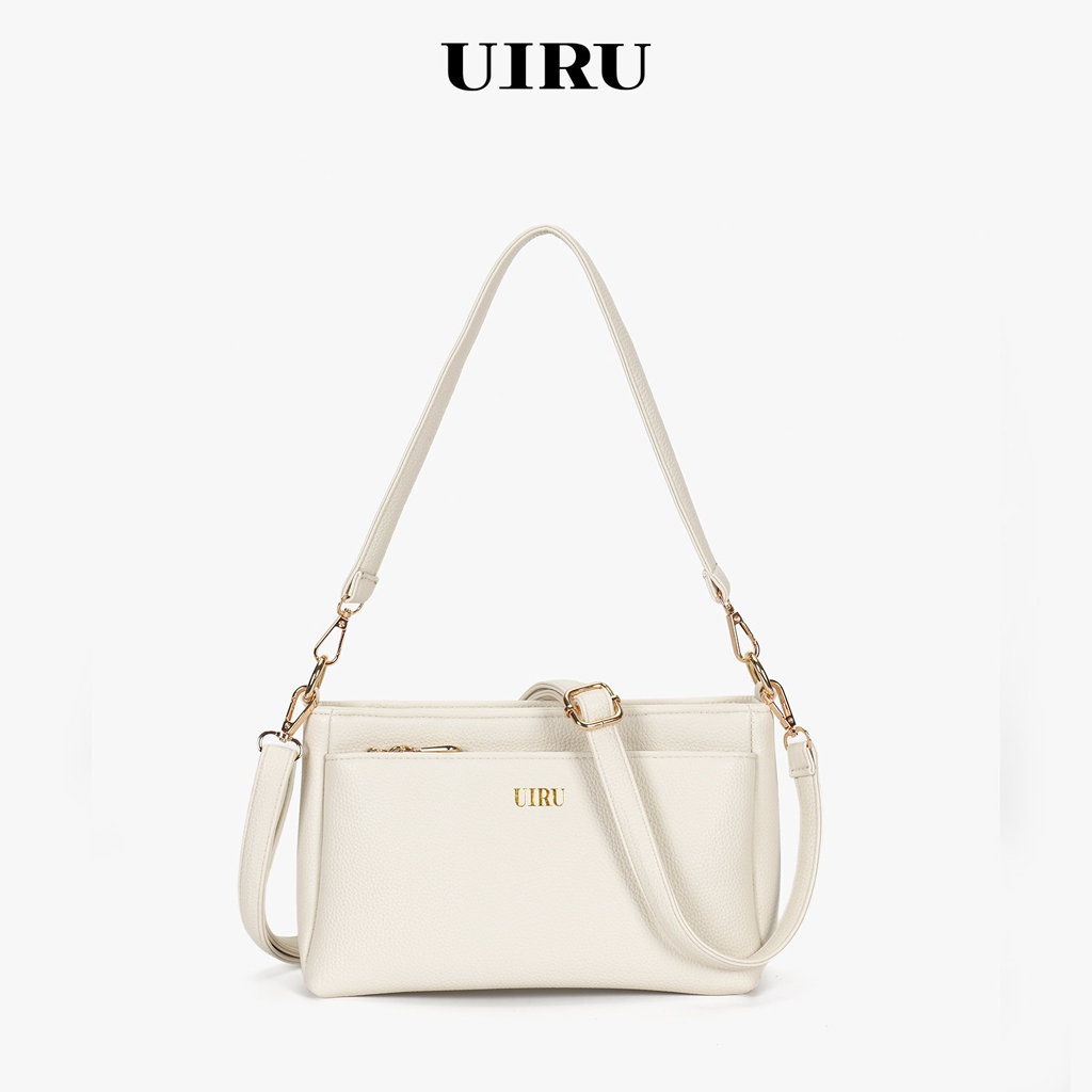 UIRU กระเป๋าใต้แขนสไตล์มินิมอล ความจุพอเหมาะ สำหรับทำงาน/เดินทาง