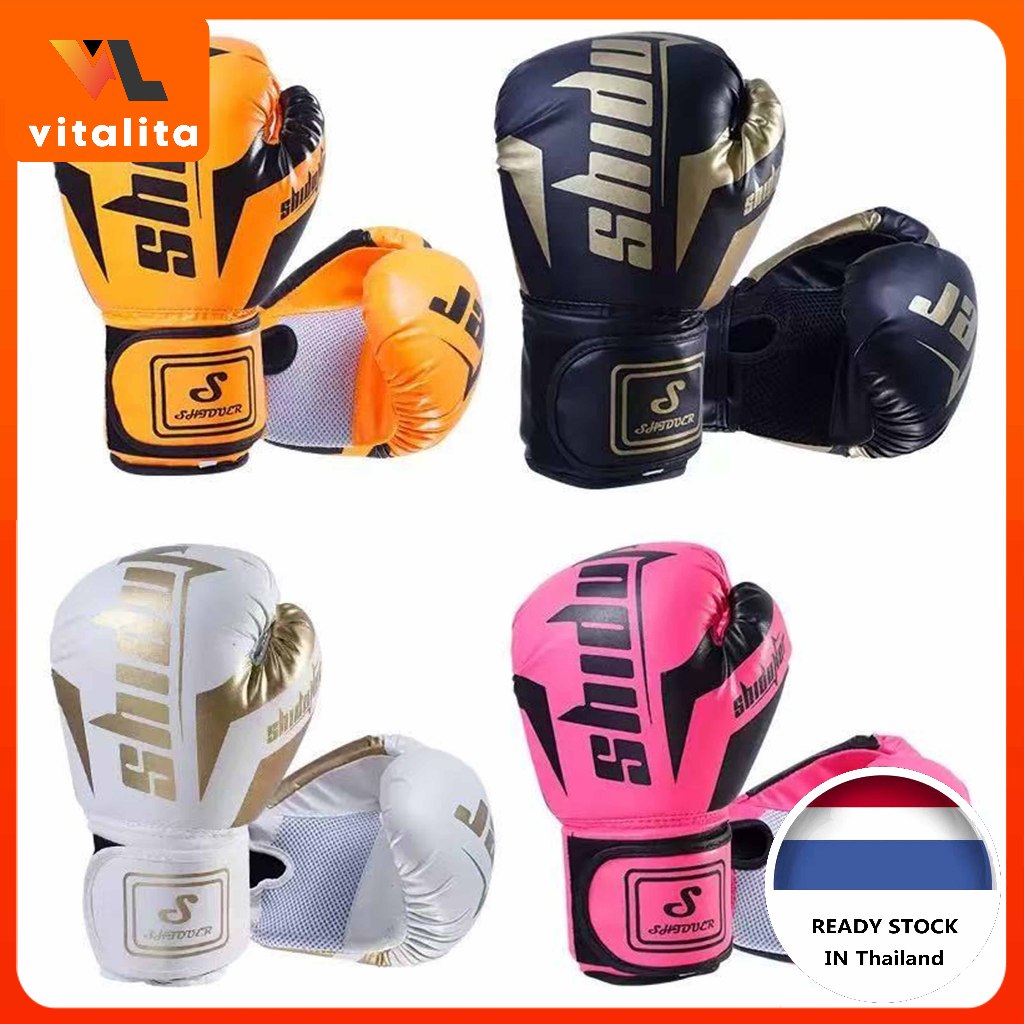 นวมชกมวยสำหรับผู้ใหญ่และเด็ก เครื่องมือฝึกซ้อมมวยไทย พร้อมปลอกหุ้ม – โปรปัง