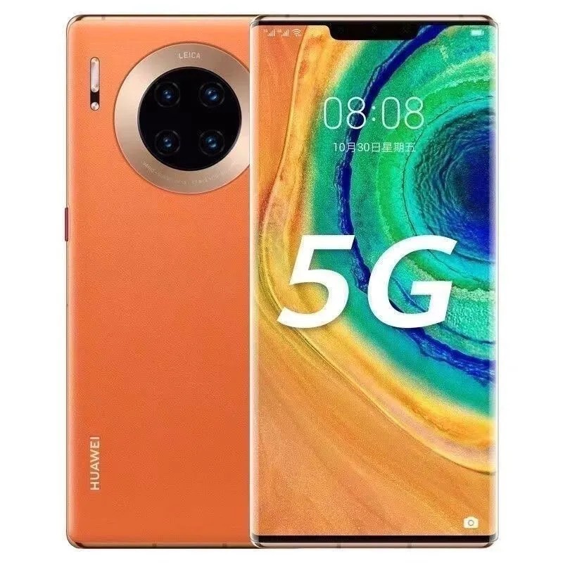 Mate30pro ปลดล็อคลายนิ้วมือหน้าจอโค้ง Netcom 5G เต็มรูปแบบ Kirin 990 หน้าจอ Hongmeng สมาร์ทโฟนนักเรี