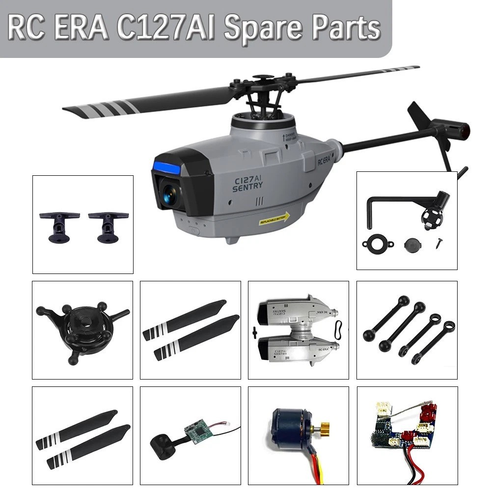 RC ERA C127AI Helicopter ชิ้นส่วนอุปกรณ์เดิม ก้านเชื่อมต่อใบมีดหลัก