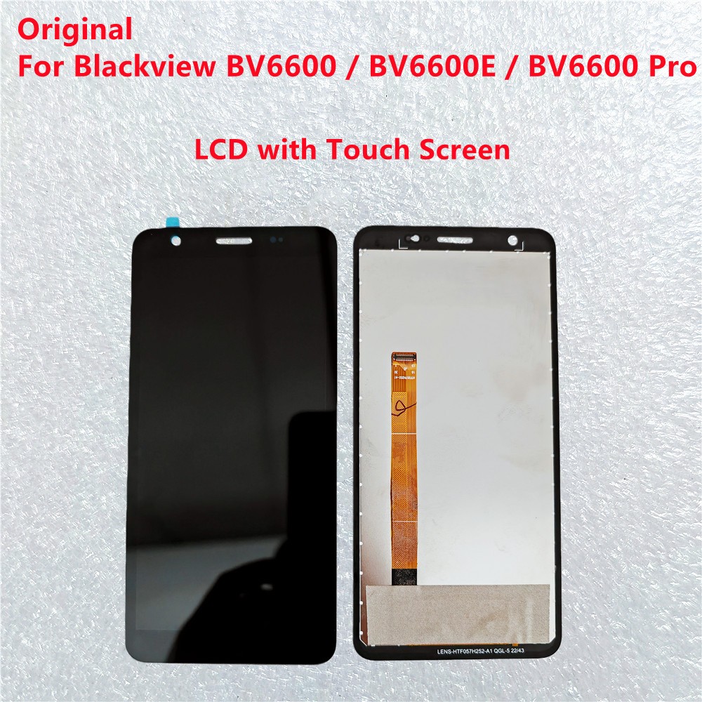 สําหรับ Blackview BV6600 LCD และ Touch Screen Digitizer สําหรับ Blackview BV6600E BV6600 Pro เปลี่ยน