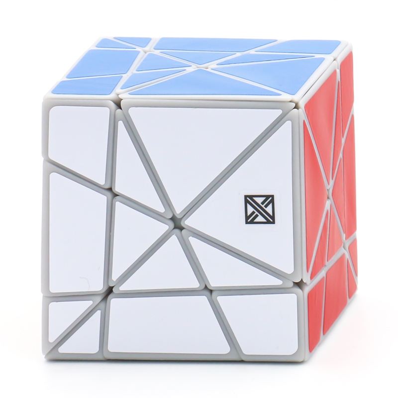 X2 Xsquared Ennea Chop SLA SLS 3D การพิมพ์สีเขียวหลักสีดํา Magic Cube Twisty ปริศนาปัญญาของเล่นสมอง 