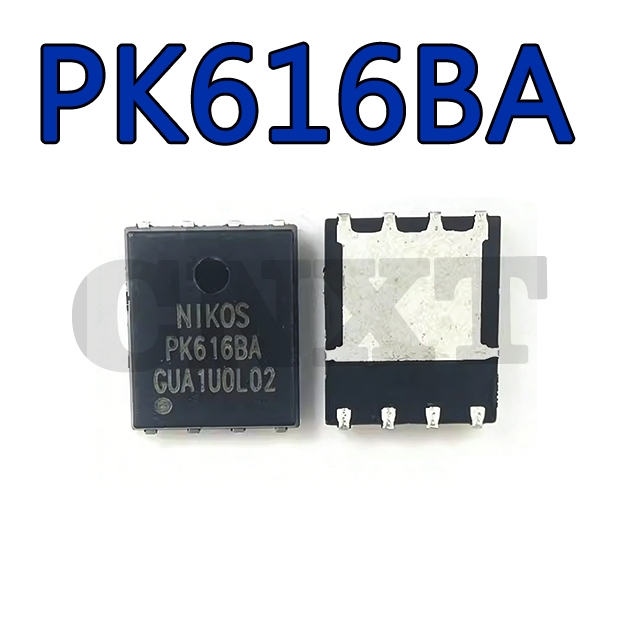 5PCS PK616BA DFN5X6-8 PK616BA ช่อง N เดี่ยว 30V 50A Field Effect Management ยี่ห้อใหม่เดิม