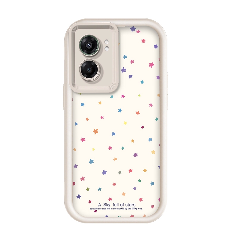 สําหรับOppo A77-5G/OPPO A56s/Oppo K10 5G/Realme Narzo 50 5G/Realme V23i,หลายสีStarรูปแบบ,เคสโทรศัพท์