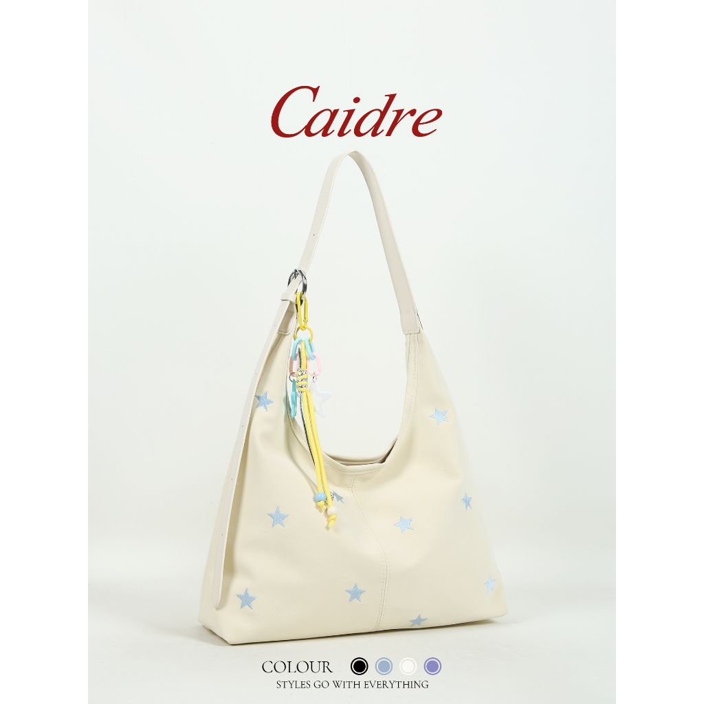 Caidre Cute Commuter Bag กระเป๋าสะพายข้างสำหรับสาวทำงานดีไซน์เก๋ สไตล์หนึ่งไหล่อารมณ์ไฮเอนด์