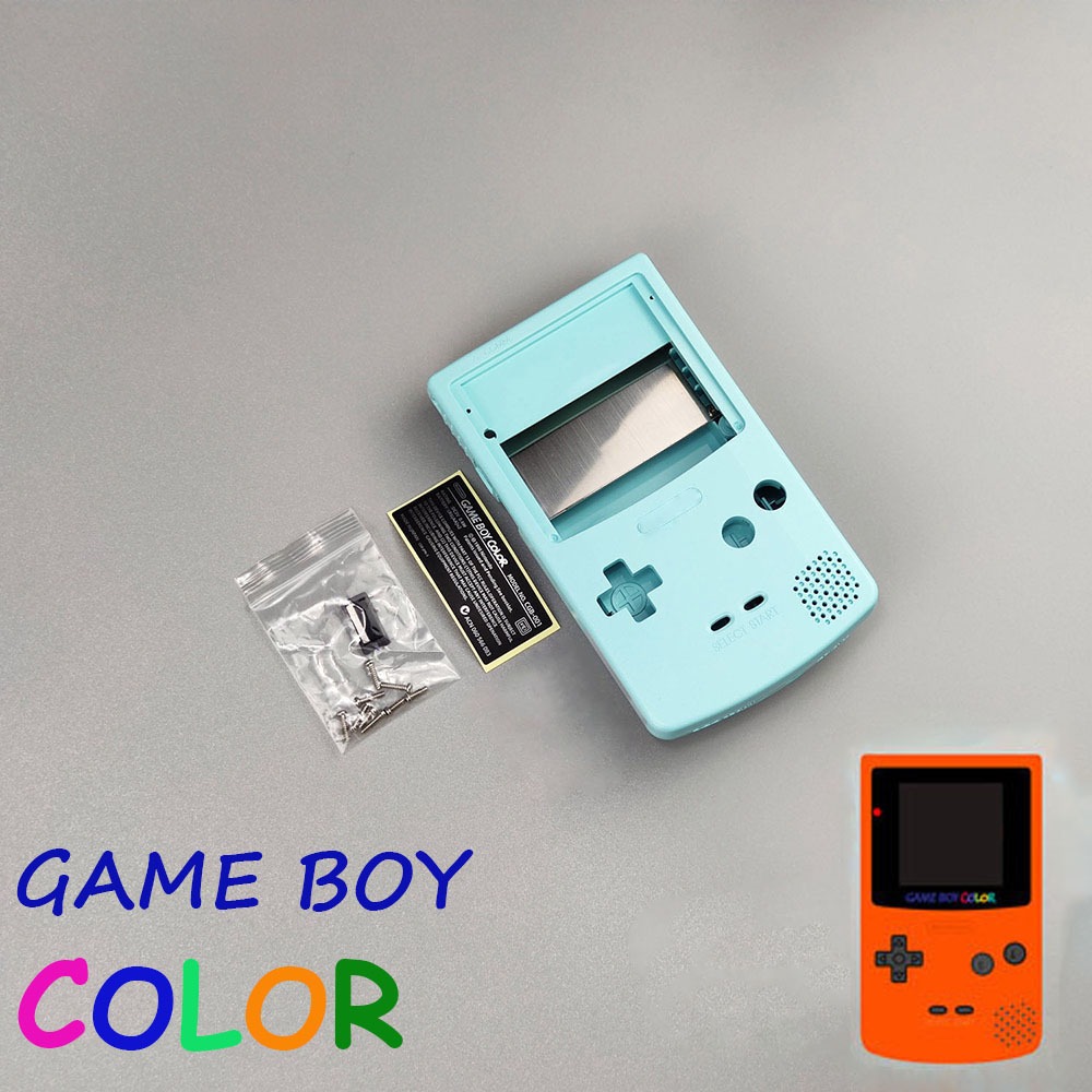 เปลี่ยนเปลือกใหม่สำหรับ GBC IPS ลามิเนตสำหรับ Gameboy Color IPS เกมคอนโซลไม่จำเป็นต้องตัด