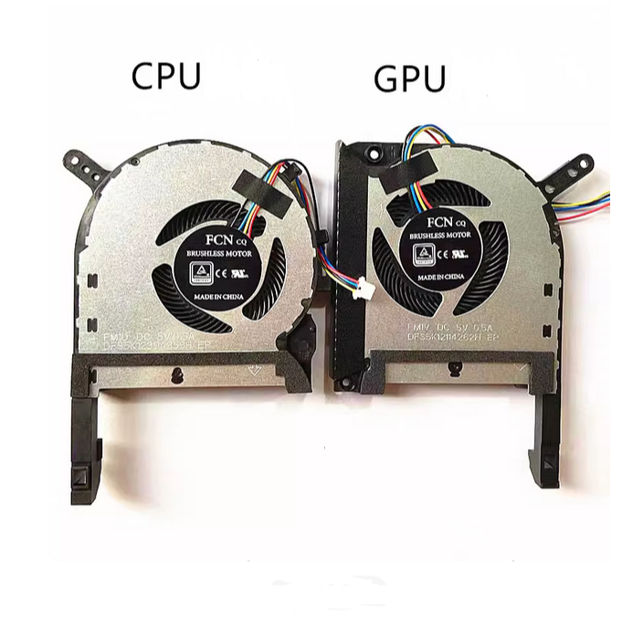 ใหม่ ORG แล็ปท็อป CPU GPU Cooling Cooler พัดลมสําหรับ Asus TUF Gaming FX506 FX506L FX506LI FX506LH F