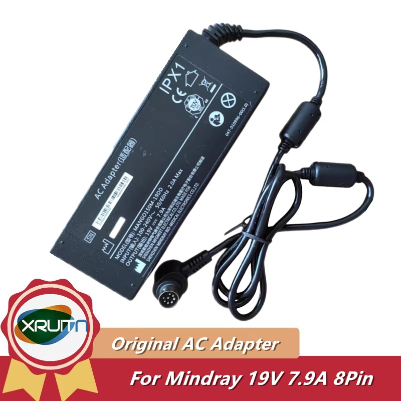 ใช้ของแท้ MANGO150M-19DD 19V 7.9A 150W 8PIN MANGO150M-19DM AC Adapter Charger สําหรับ Mindray M9 TE7