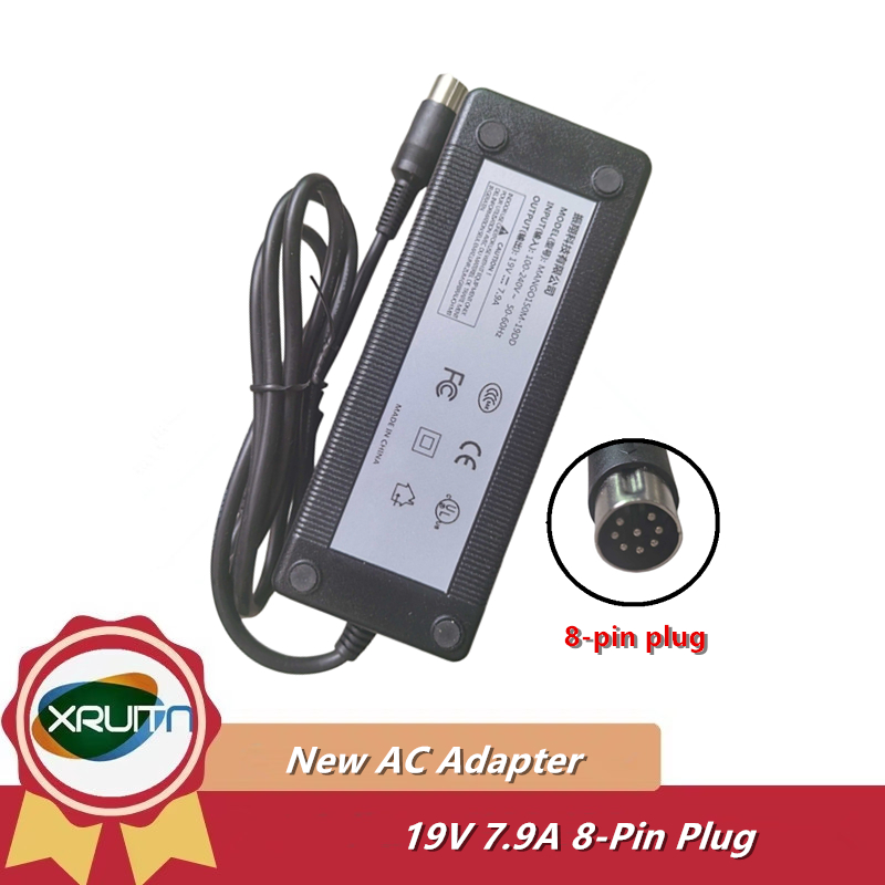 เปลี่ยนอะแดปเตอร์ AC สําหรับ MANGO150M-19DD 19V 7.9A 150W 8PIN MANGO150M-19DM สําหรับ Mindray M9 TE7