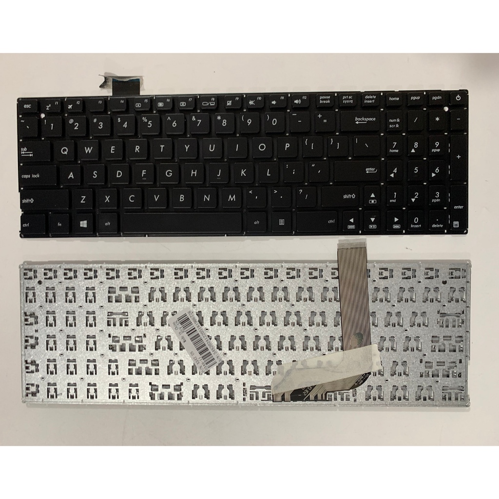 US รูปแบบแป้นพิมพ์แล็ปท็อปสําหรับ Asus X542 X542 X542U X542UN X542UQR R542U K542 F542UA ไม่มีจุดไม่ม