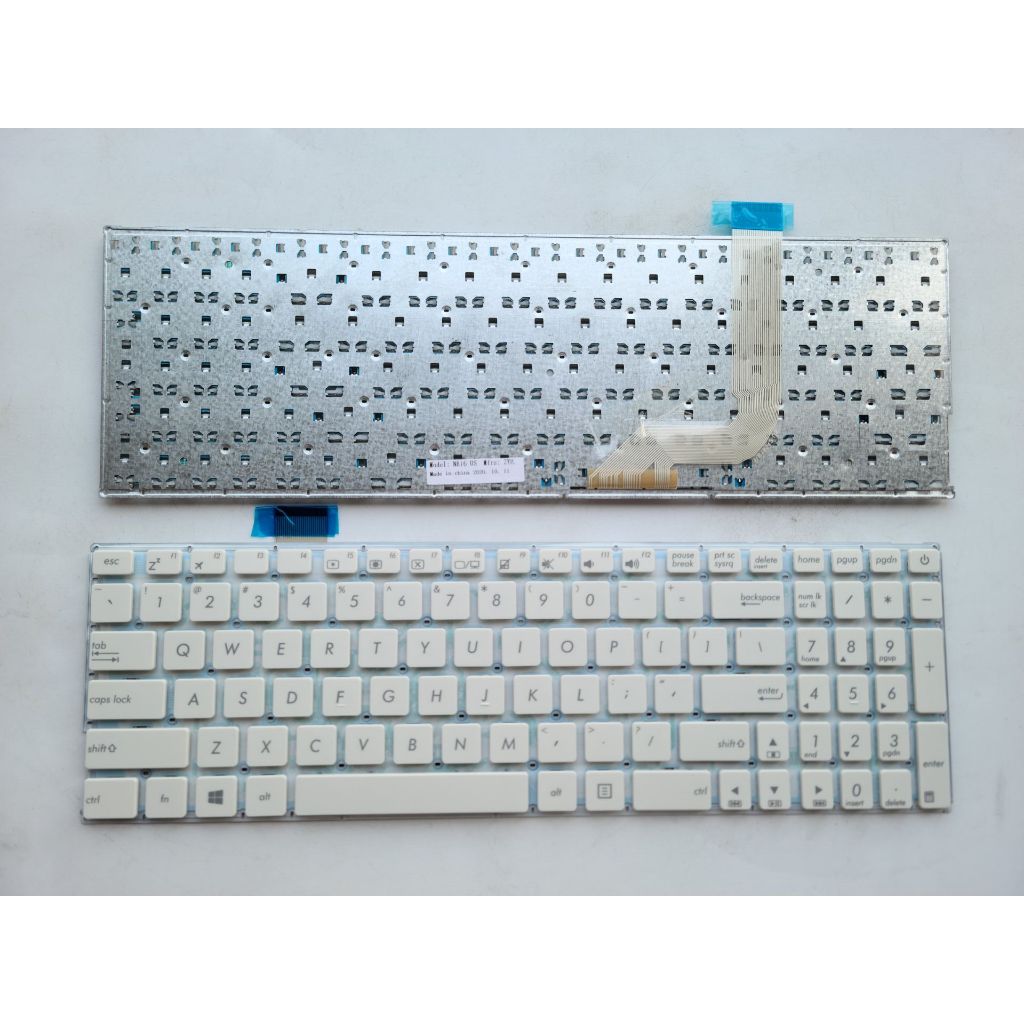 US รูปแบบแป้นพิมพ์แล็ปท็อปสําหรับ ASUS X542 X542BA X542BP X542UA X542UF X542UN X542UQ X542UR ไม่มีจุ