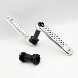 EVOSID จักรยานเสือหมอบ Crankset อลูมิเนียม hollow one-piece crank WIDE และ NARROW chainring CNC กลวง 8-12 ความเร็วแผ่นเดียวโดยตรงข้อเหวี่ยง 40T/42T/44T/16T/48T
