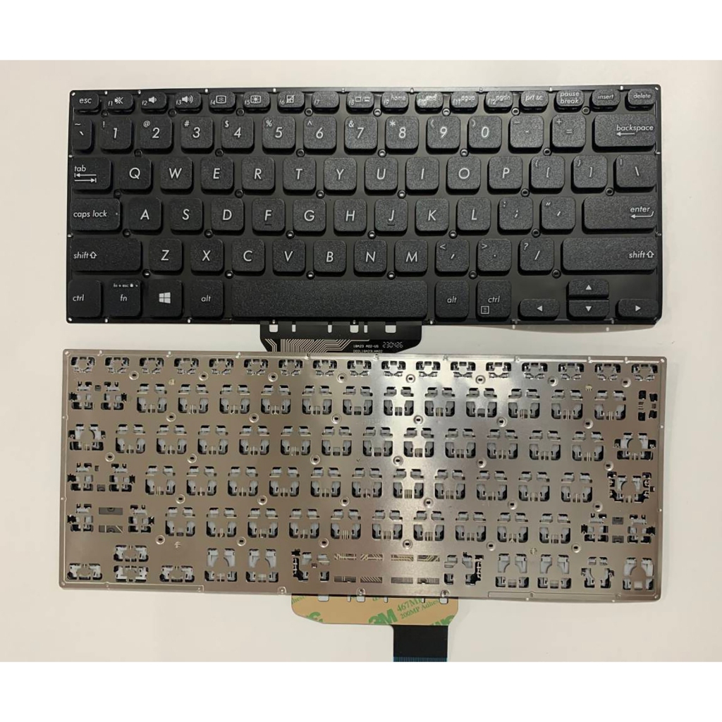 US Layout แป้นพิมพ์แล็ปท็อปสําหรับ Asus Vivobook Flip TP412FA TP412U TP412UA TP412 TP412F ไม่มีจุดไม