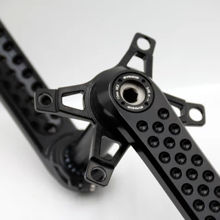 EVOSID จักรยานเสือหมอบ Crankset อลูมิเนียม hollow one-piece crank WIDE และ NARROW chainring CNC กลวง 8-12 ความเร็วแผ่นเดียวโดยตรงข้อเหวี่ยง 40T/42T/44T/16T/48T