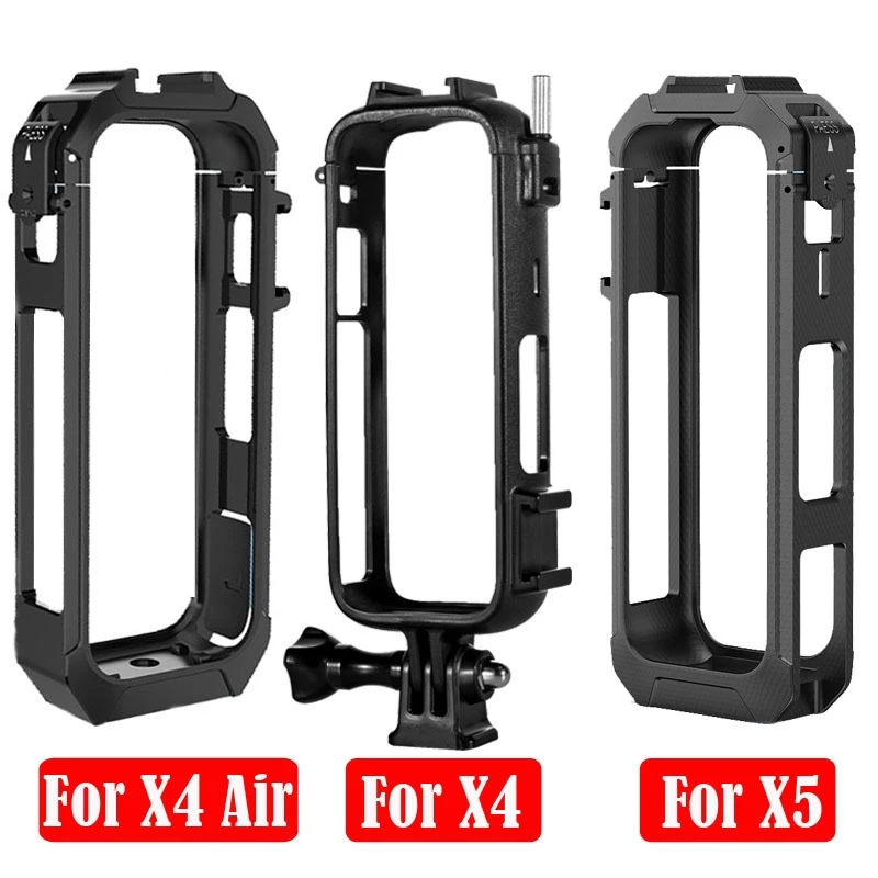 PC กรอบกรงสําหรับ Insta360 X4Air X5 X4 Insta360X4Air Insta360X5 Insta360X4 กันกระแทกกรอบป้องกันกรณีอุปกรณ์เสริม thumbnail 3