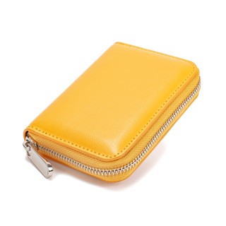 สไตล์ใหม่สไตล์ญี่ปุ่นผู้หญิงหนังสั้นซิปหนังวัวกระเป๋าสตางค์ก…