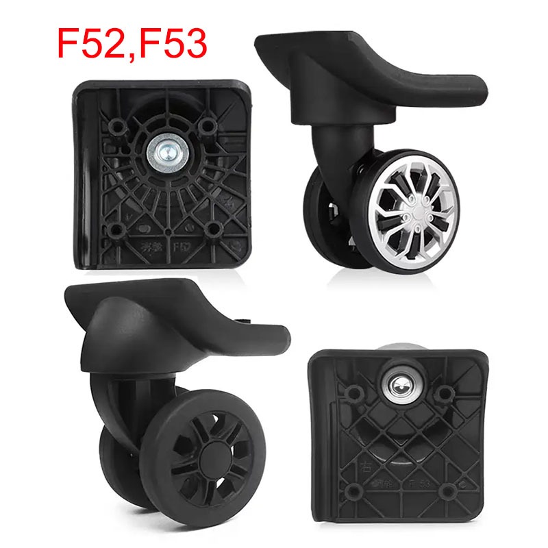 American Cloth กระเป๋าเดินทางล้อ F-52 F-53 ล้อทดแทน F52 F53 สําหรับกระเป๋ารถเข็นผ้า