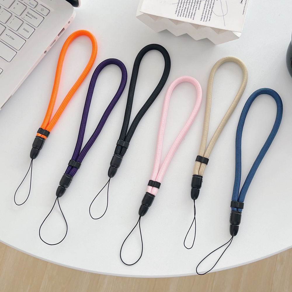 สายคล้องคอโทรศัพท์แบบปรับได้ USB การ์ดแฟลชไดรฟ์ Universal Nylon Phone เชือกสั้น