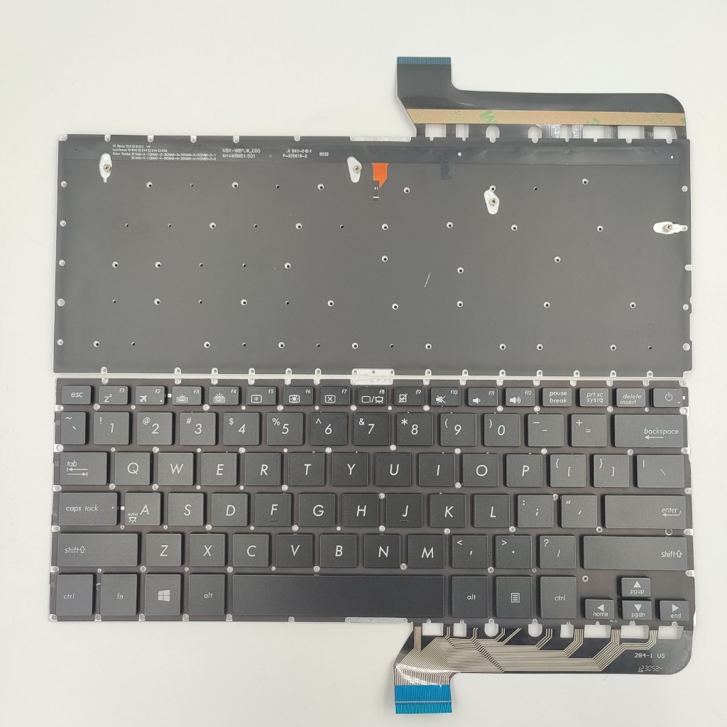 US Layout แป้นพิมพ์แล็ปท็อปสําหรับ ASUS UX430 UX430U UX430UA UX430UQ UX430UN U4100U ไม่มีจุดพร้อม ba