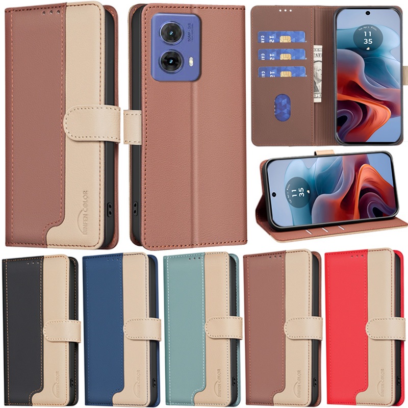 หรูหราปลอกสําหรับ Motorola Moto G06 G56 G86 G05 G15 E15 G75 G55 G35 G85 G04 E14 G24 G34 G84 G14 G54 