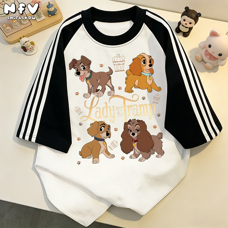 NFV ใส่สบายไม่รัดตัว🎀แฟชั่นเกาหลี ลวดลายสุนัข มาใหม่ ผ้าคอตตอน 100% เกรดพรีเมี่ยม ระบายอากาศ พร้อมส่ง YG841