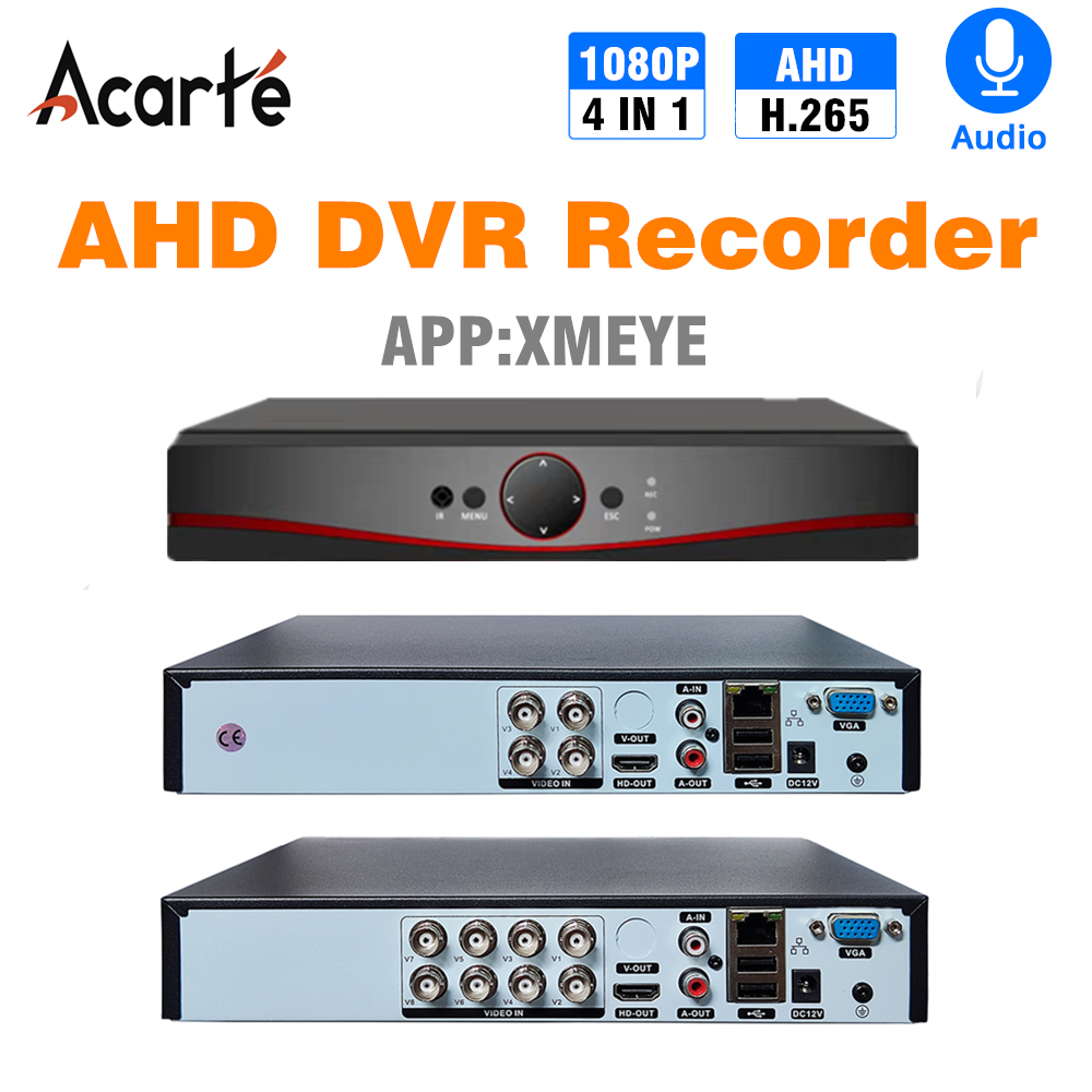 XMeye 4CH/8CH/16CH CCTV DVR Recorder TVI/CVI/CVBS/AHD DVR Secutity การเฝ้าระวังกล้องวงจรปิด